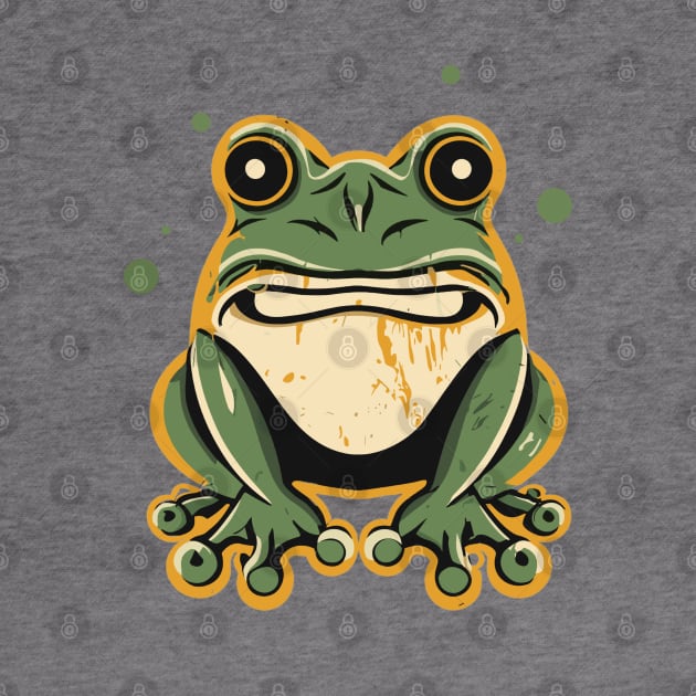 Angry Frog by la chataigne qui vole ⭐⭐⭐⭐⭐